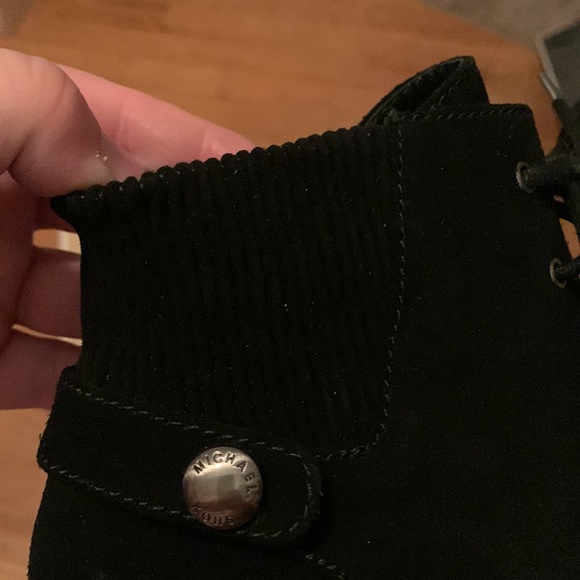 Michael Michael Kors Suede Wedge Booties - Picture 10 of 11